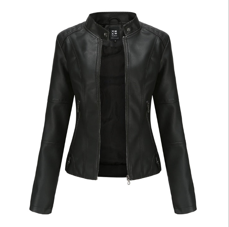 Motorcycle Stand-up Collar Jacket