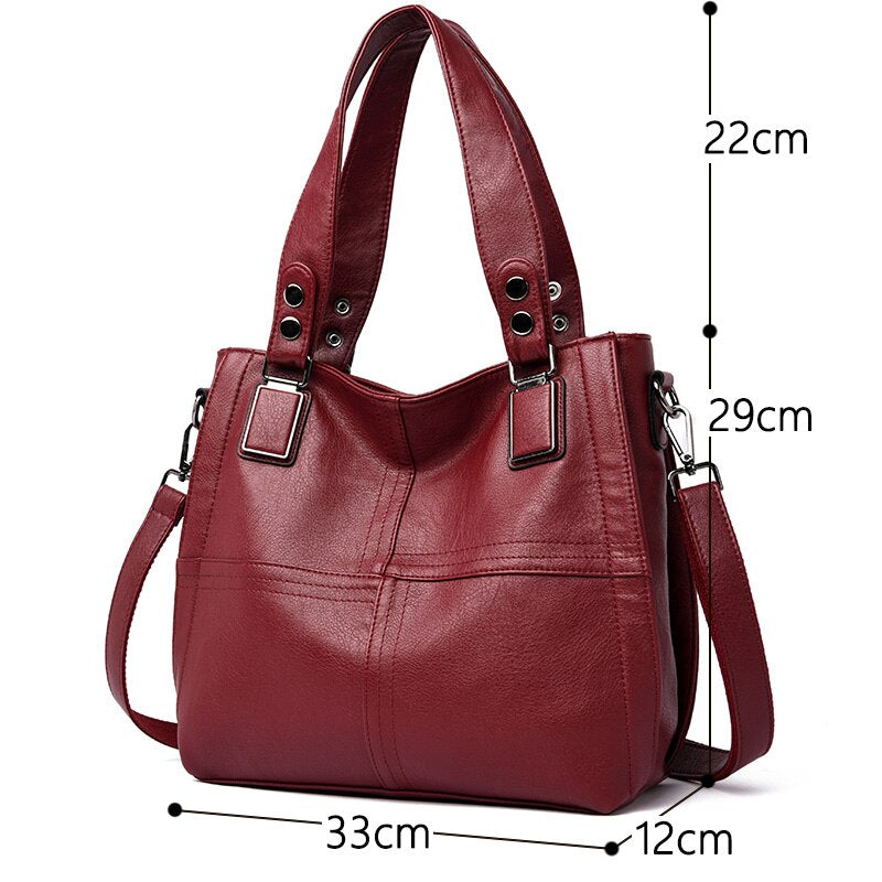 Leather Casual Tote Bags