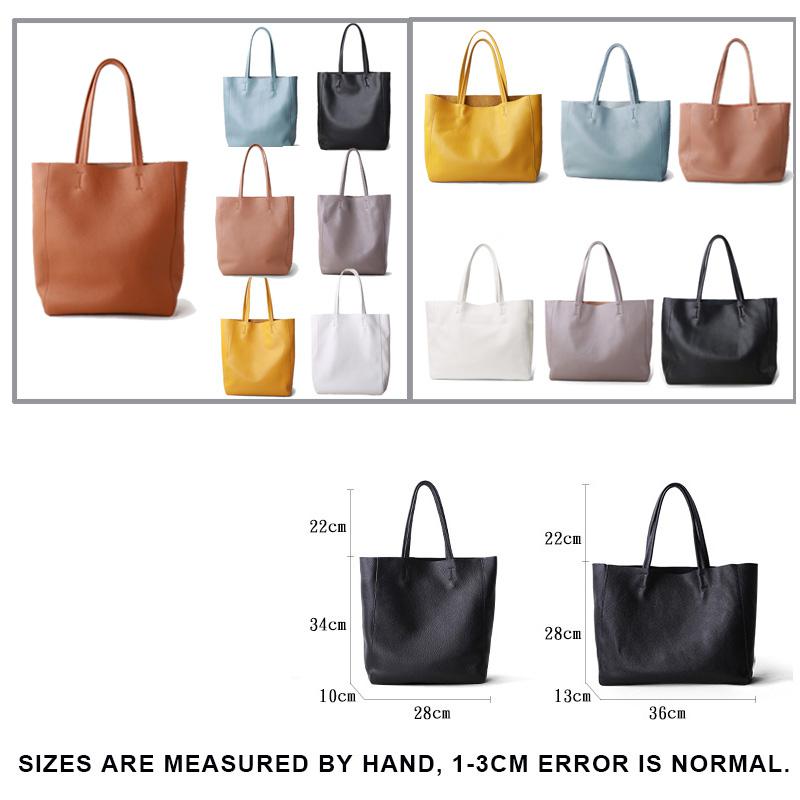 Luxury Soft Genuine Leather Women Shoulder Bags